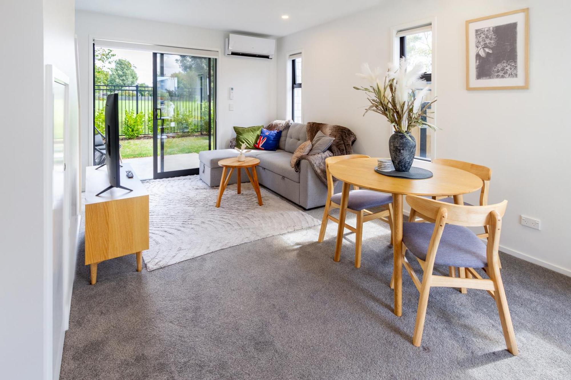 Escape At The Park: 1 Bed 1 Bath W/Carpark Apartman Christchurch Kültér fotó